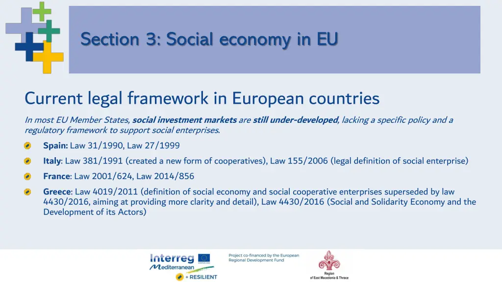 section 3 social economy in eu 1