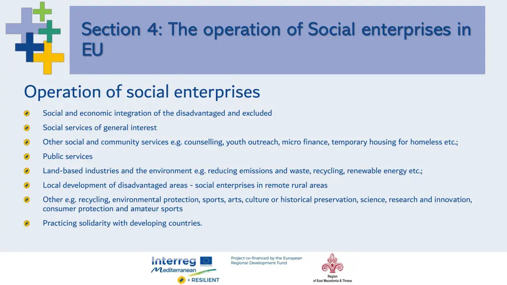 section 4 the operation of social enterprises 1
