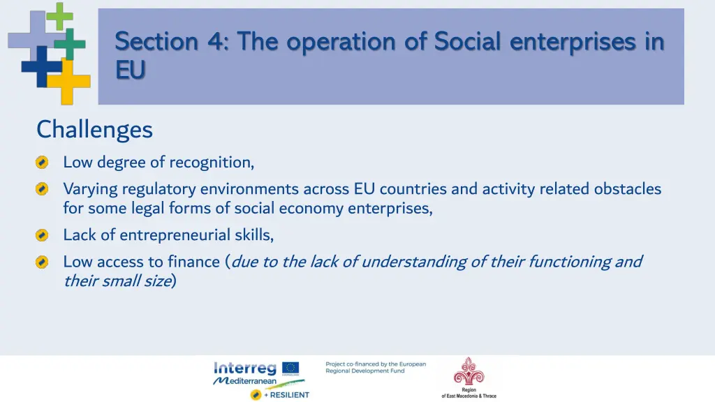 section 4 the operation of social enterprises 5