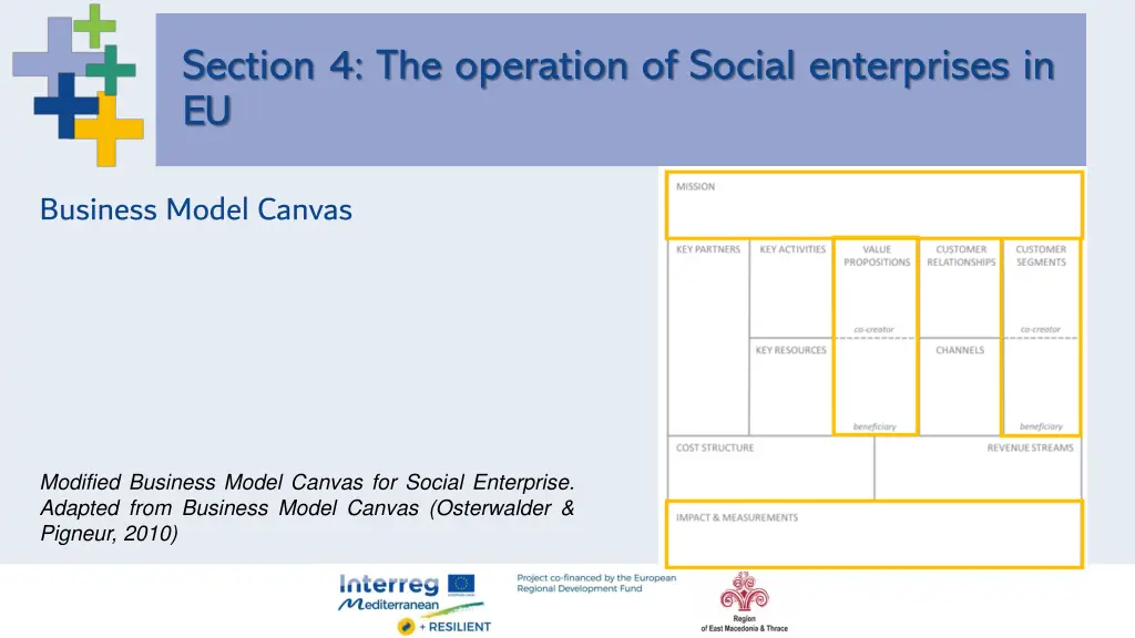 section 4 the operation of social enterprises 8