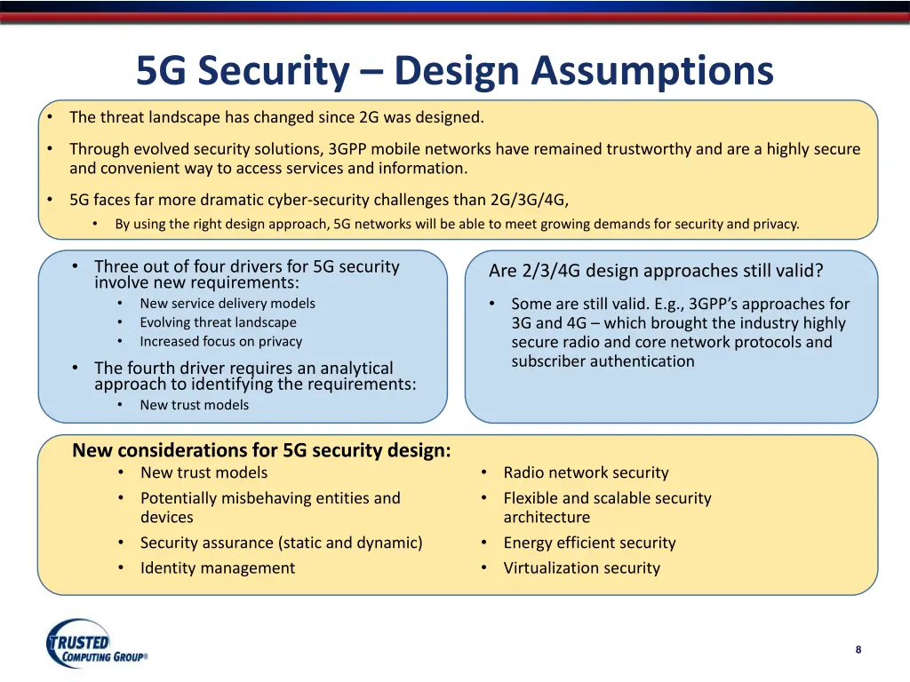 5g security design assumptions