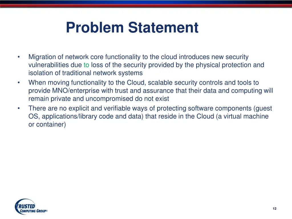 problem statement