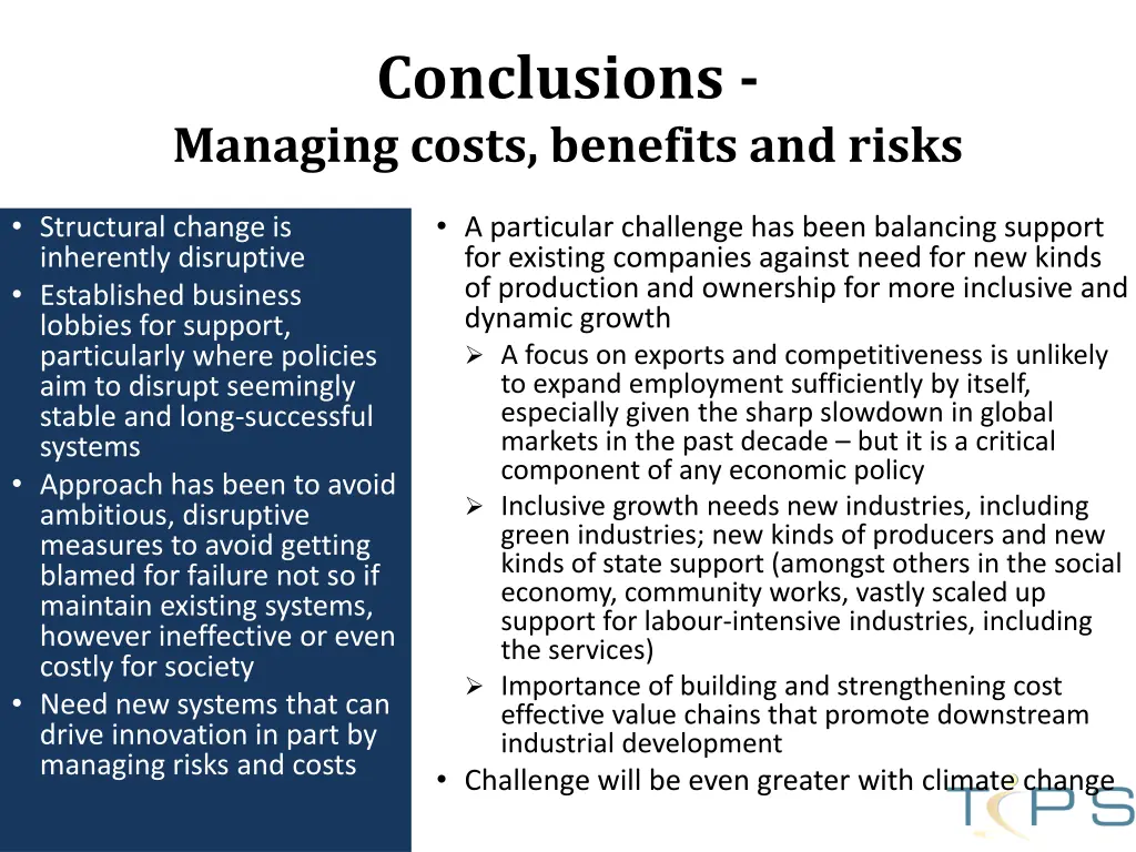 conclusions