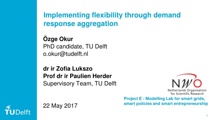 implementing flexibility through demand response