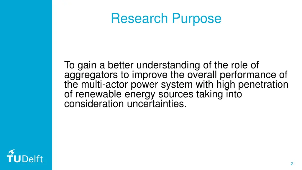 research purpose