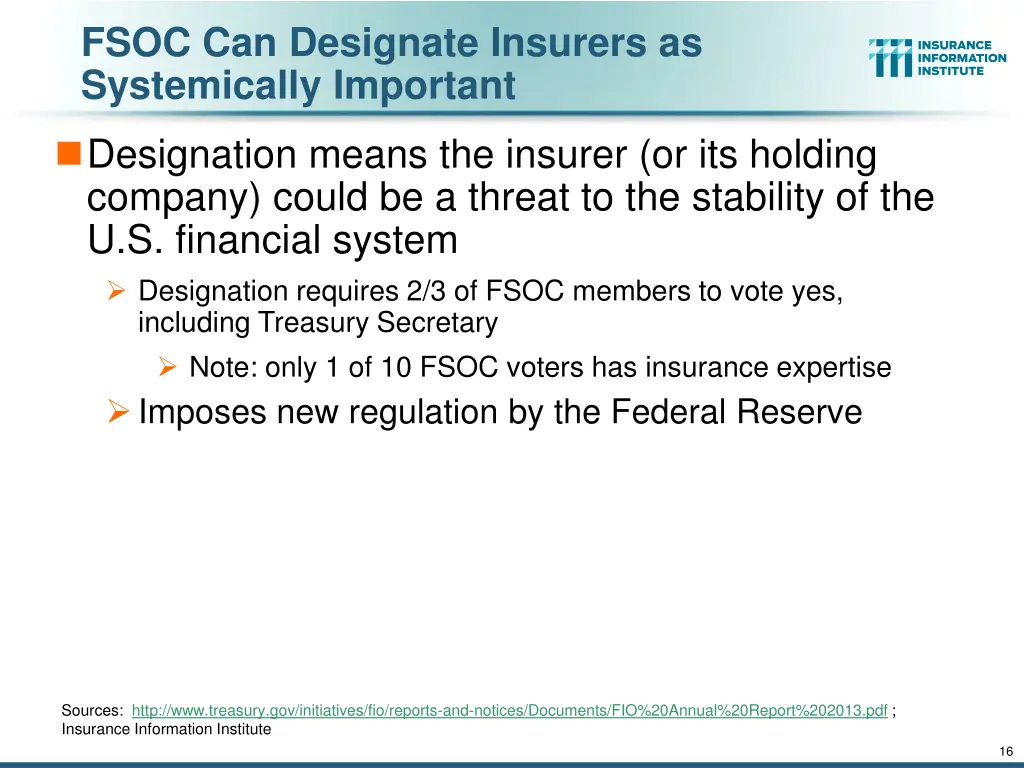 fsoc can designate insurers as systemically