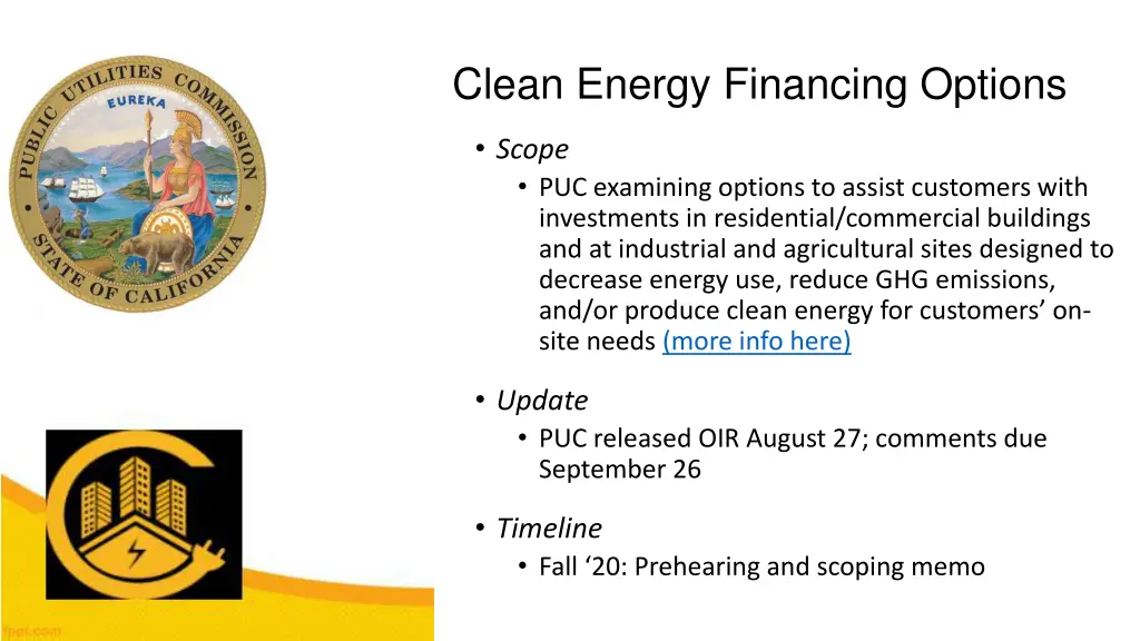 clean energy financing options