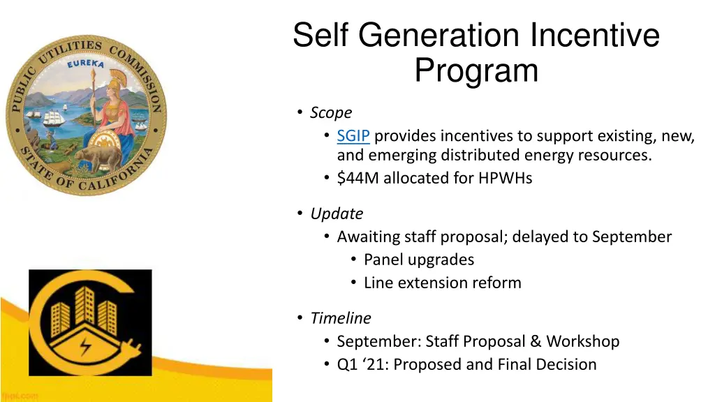 self generation incentive program