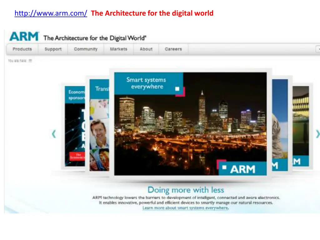 http www arm com the architecture for the digital