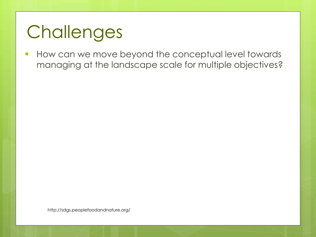 challenges