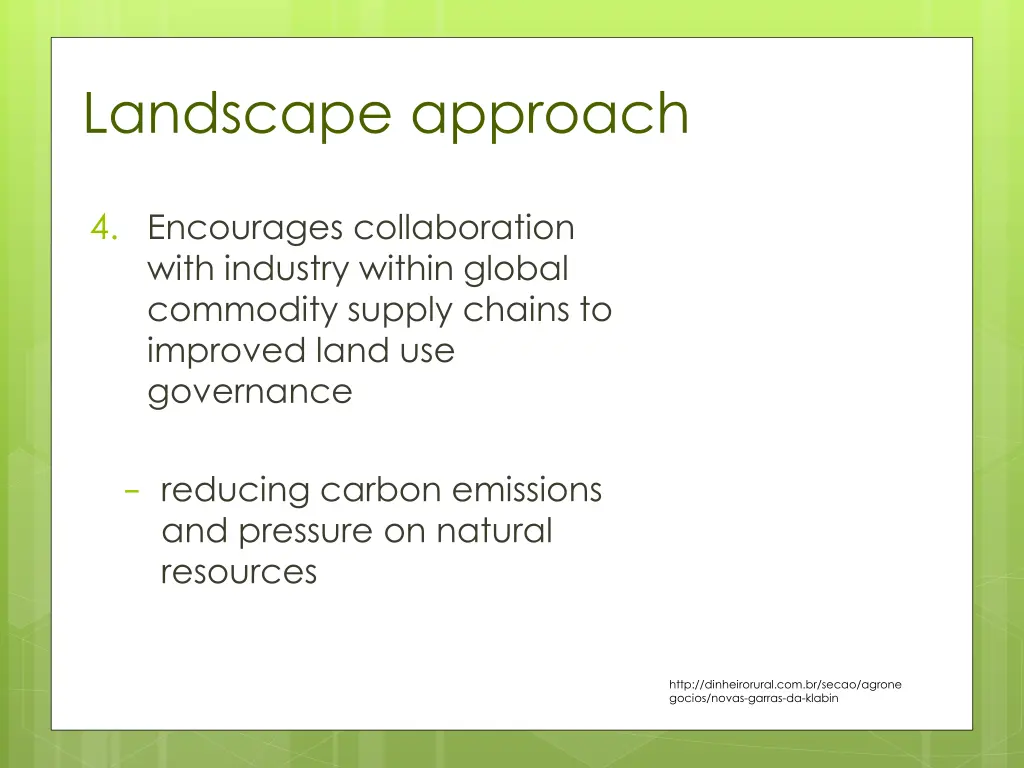 landscape approach 3