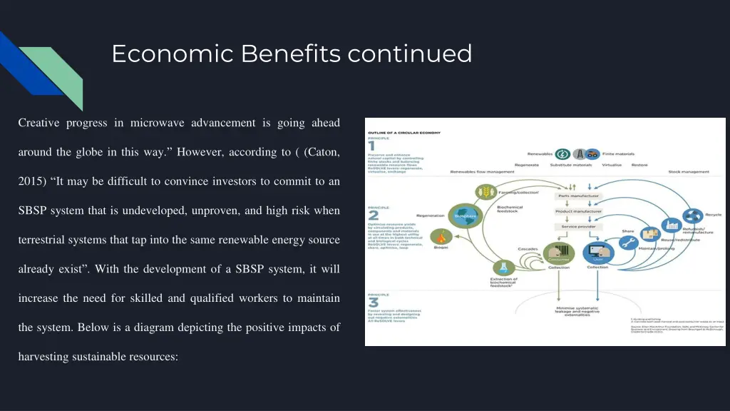 economic benefits continued