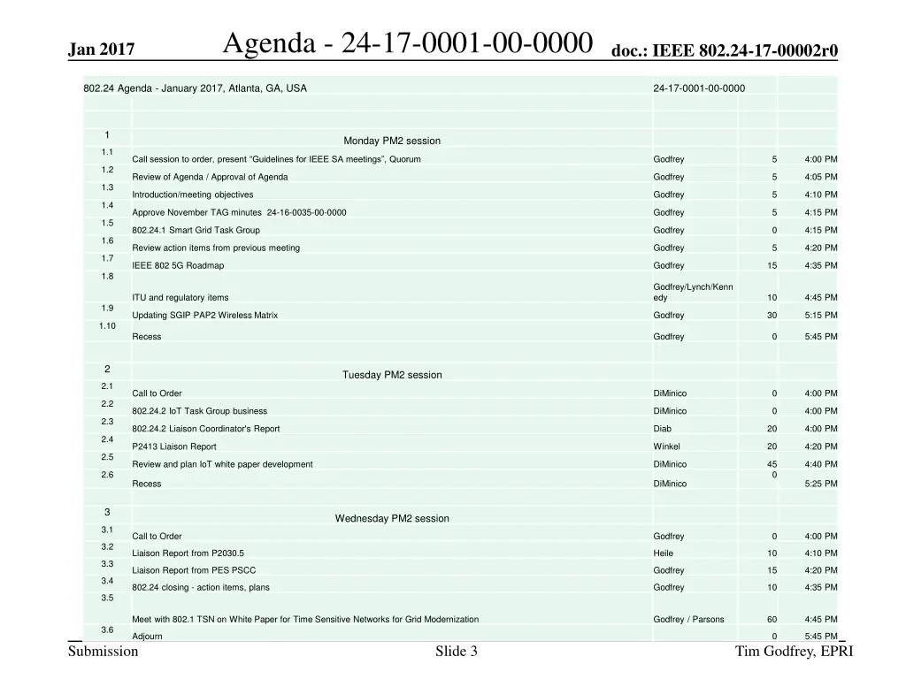 agenda 24 17 0001 00 0000