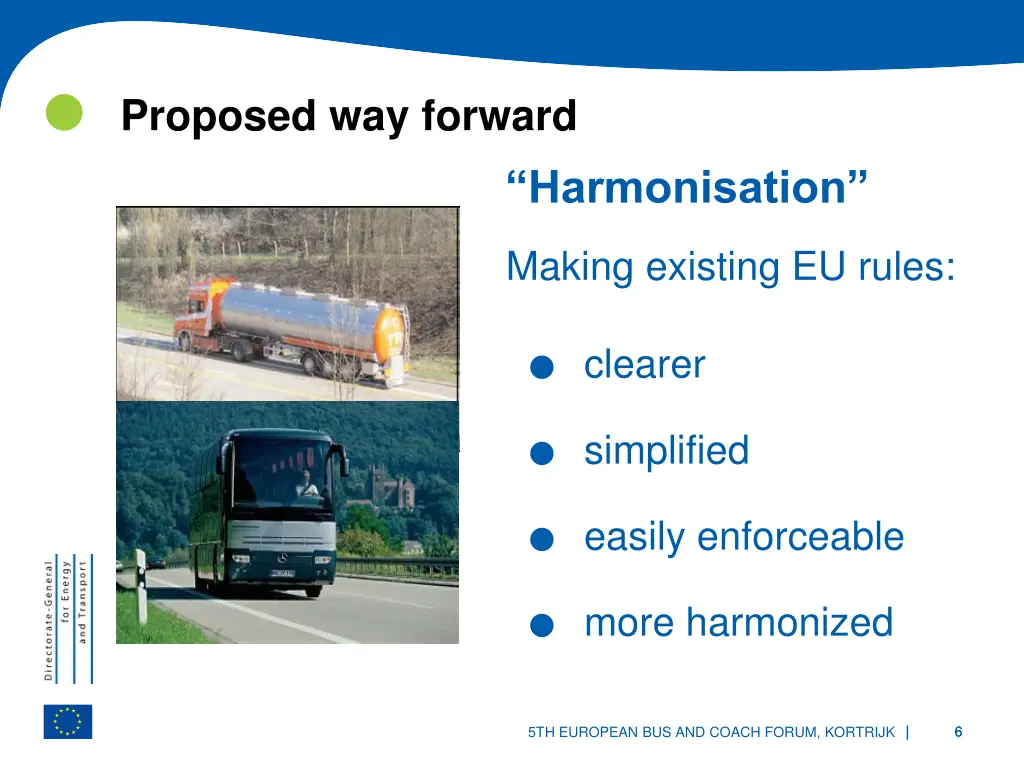 proposed way forward