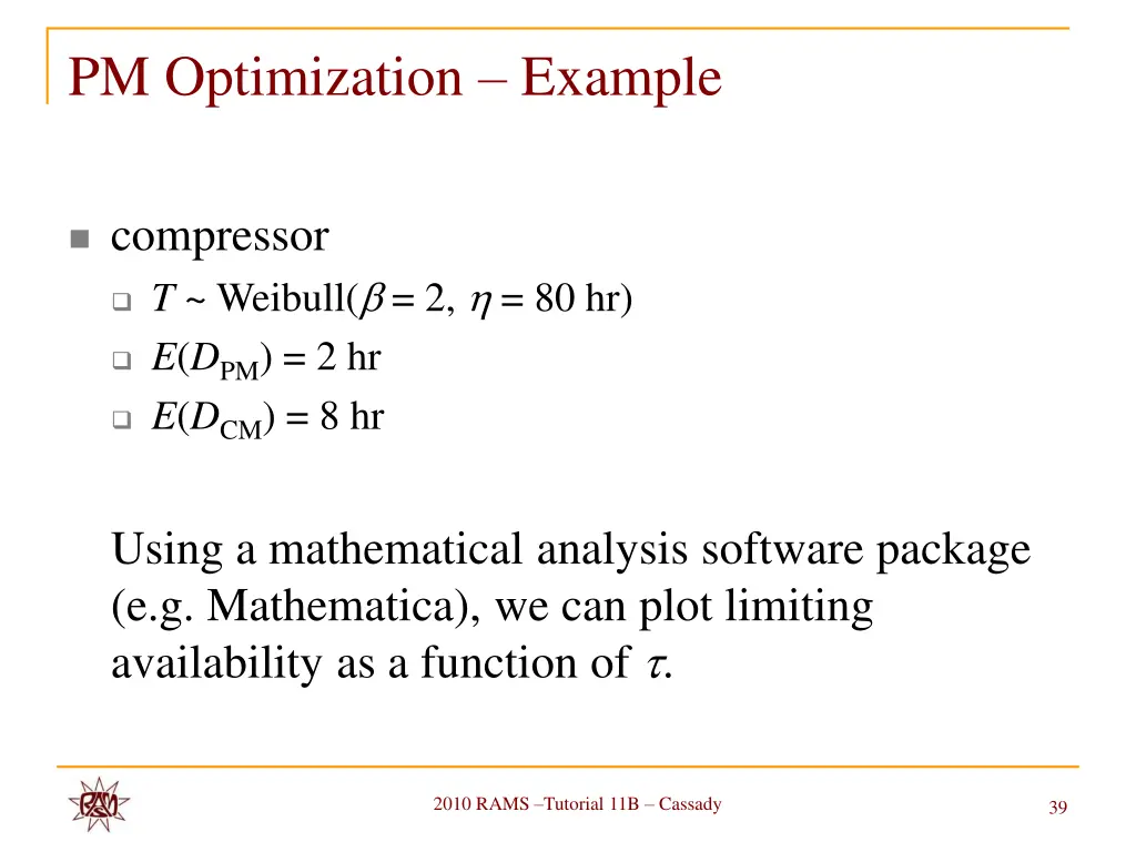 pm optimization example