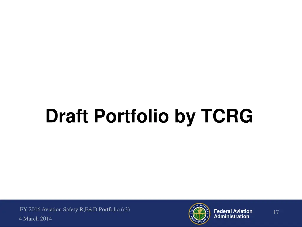 draft portfolio by tcrg