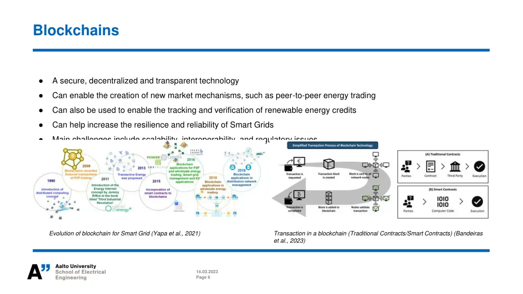 blockchains