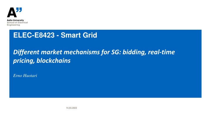 elec e8423 smart grid