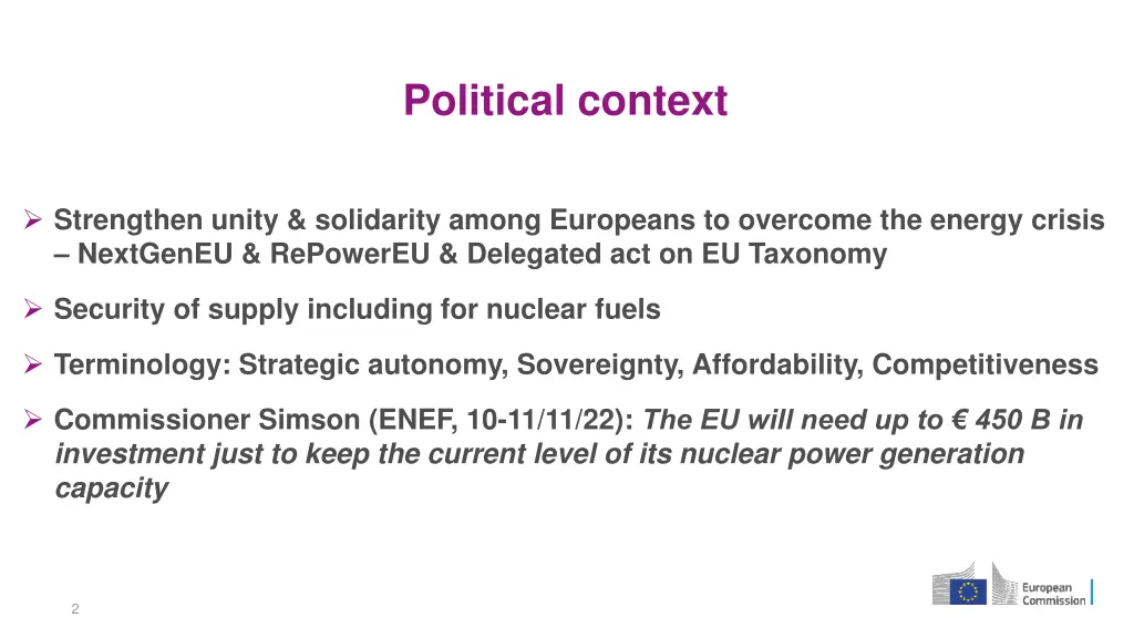 political context