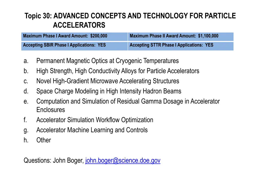 topic 30 advanced concepts and technology