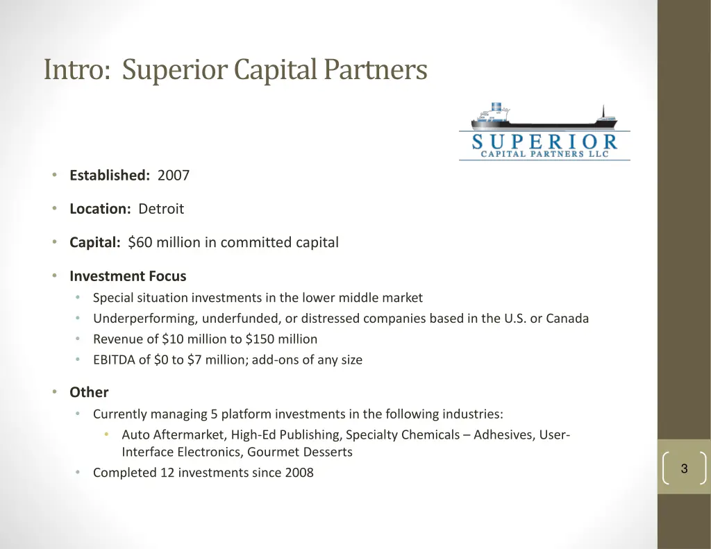 intro superior capital partners