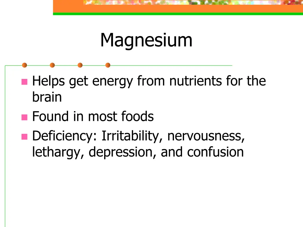 magnesium