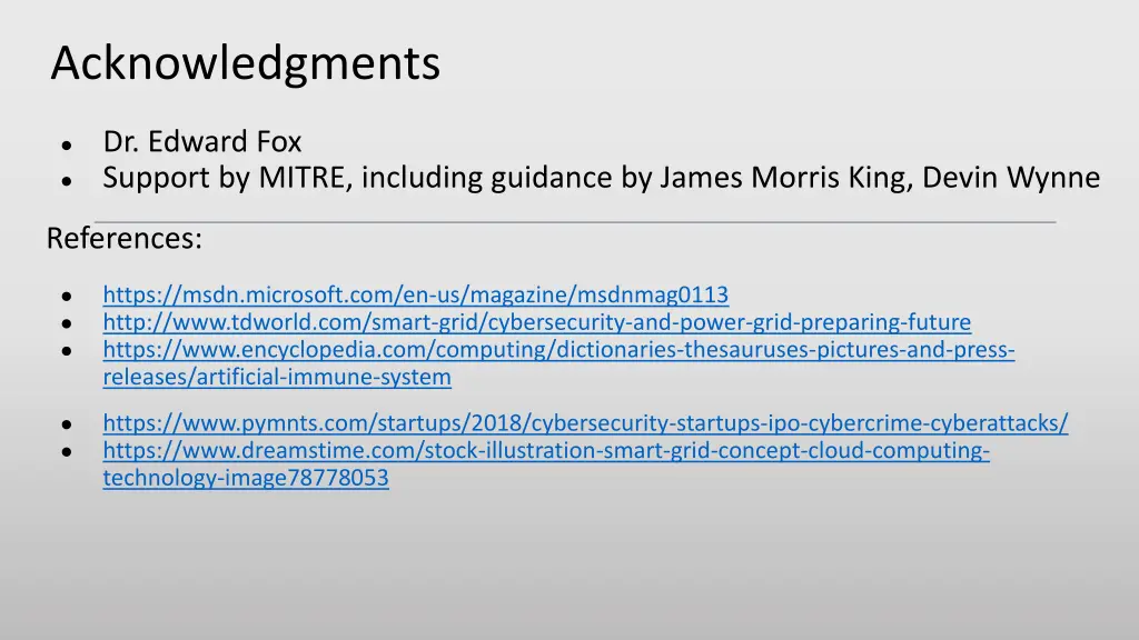 acknowledgments