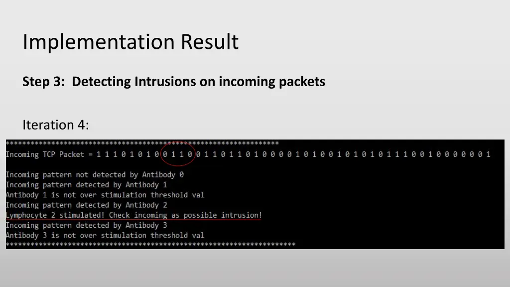 implementation result 6