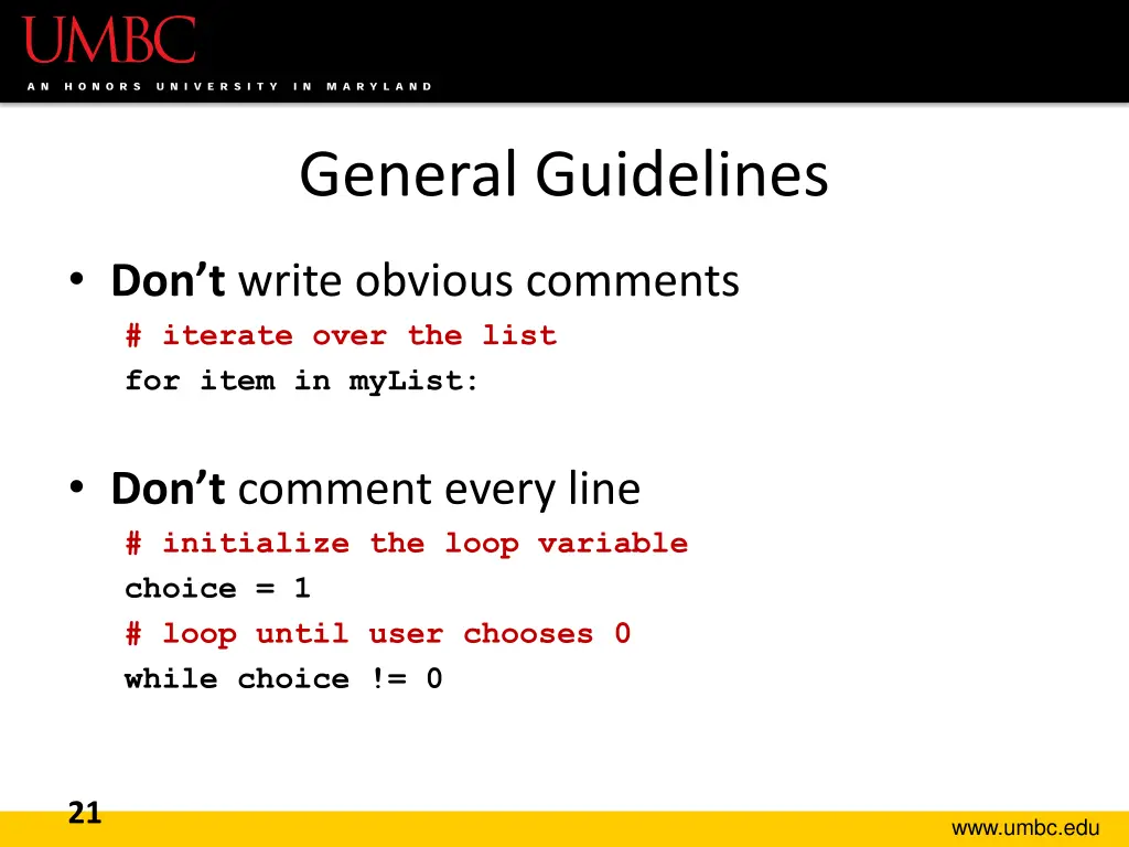 general guidelines 1