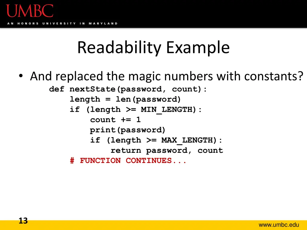 readability example 4
