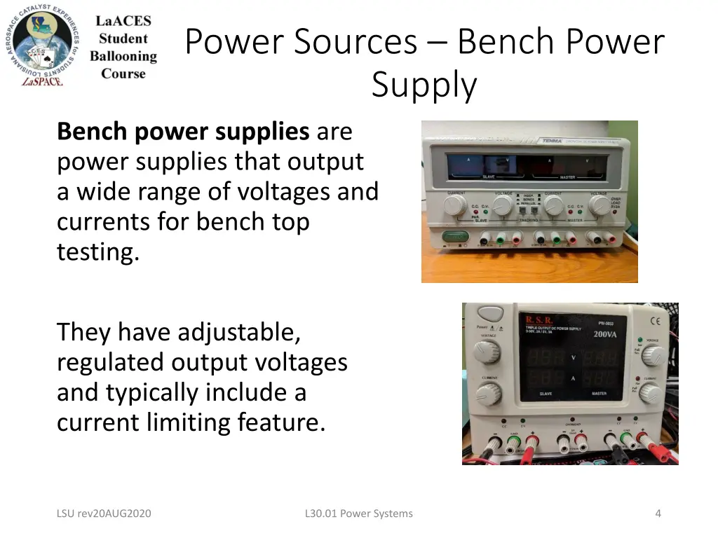 power sources bench power supply bench power