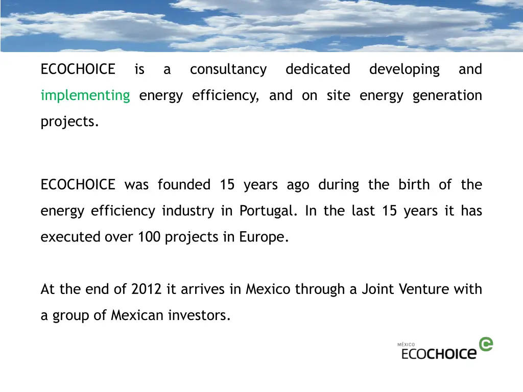 ecochoice