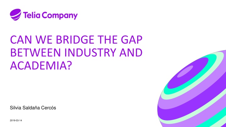 can we bridge the gap between industry