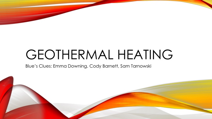 geothermal heating blue s clues emma downing cody