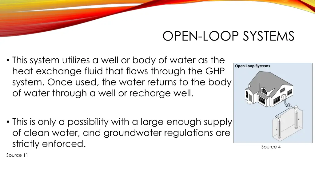 open loop systems