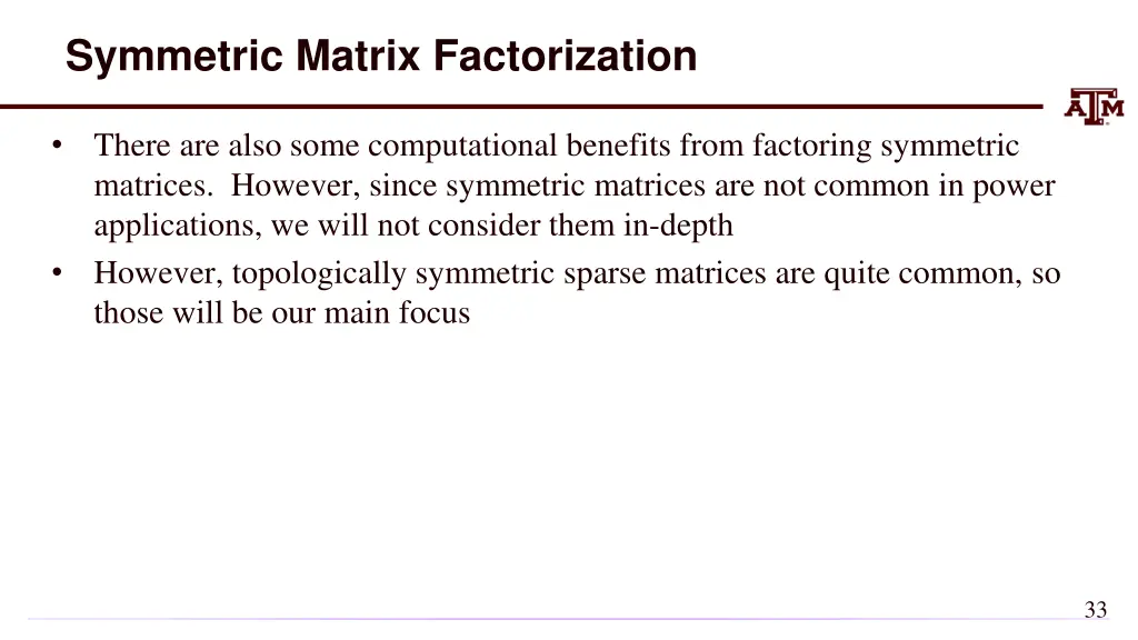 symmetric matrix factorization 1