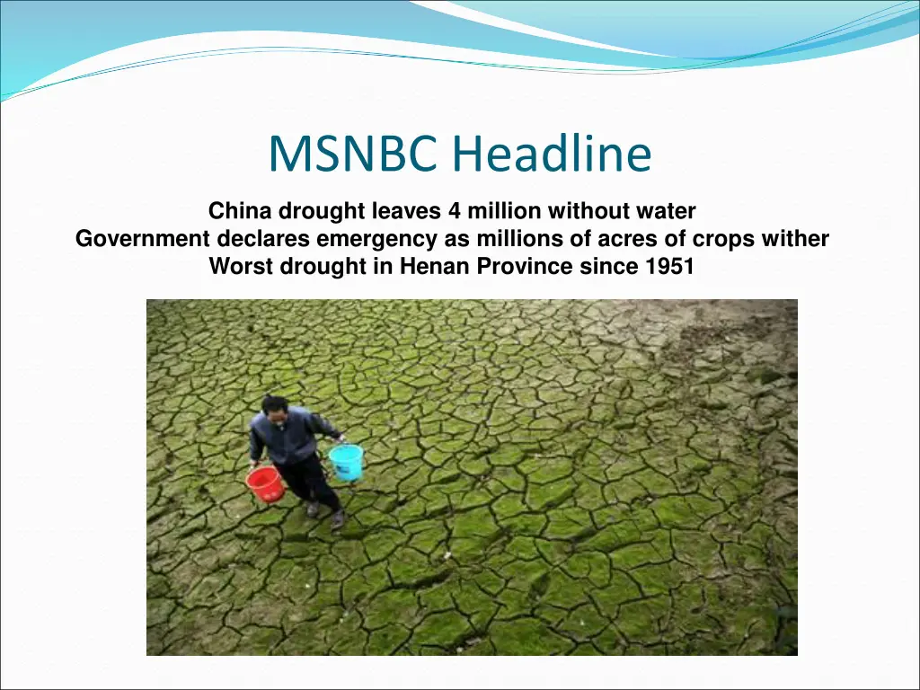msnbc headline