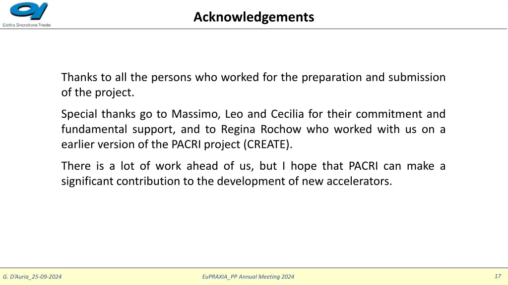 acknowledgements