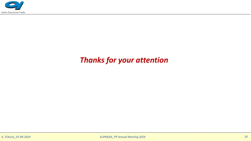 thanks for your attention