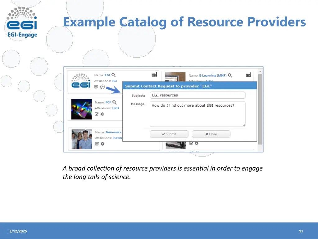 example catalog of resource providers