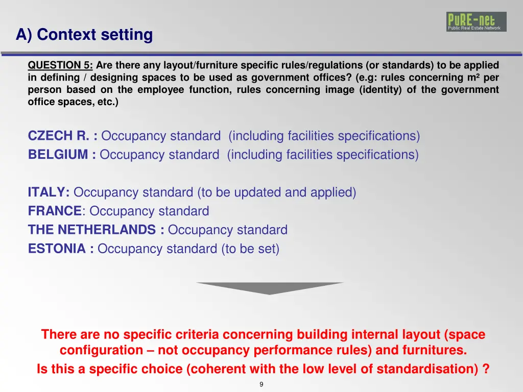 a context setting 5