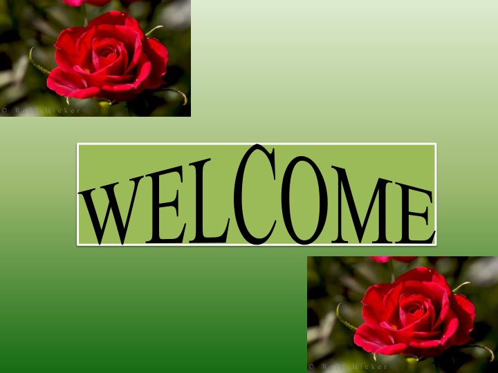 welcome