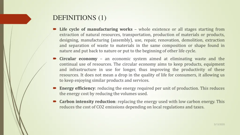 definitions 1