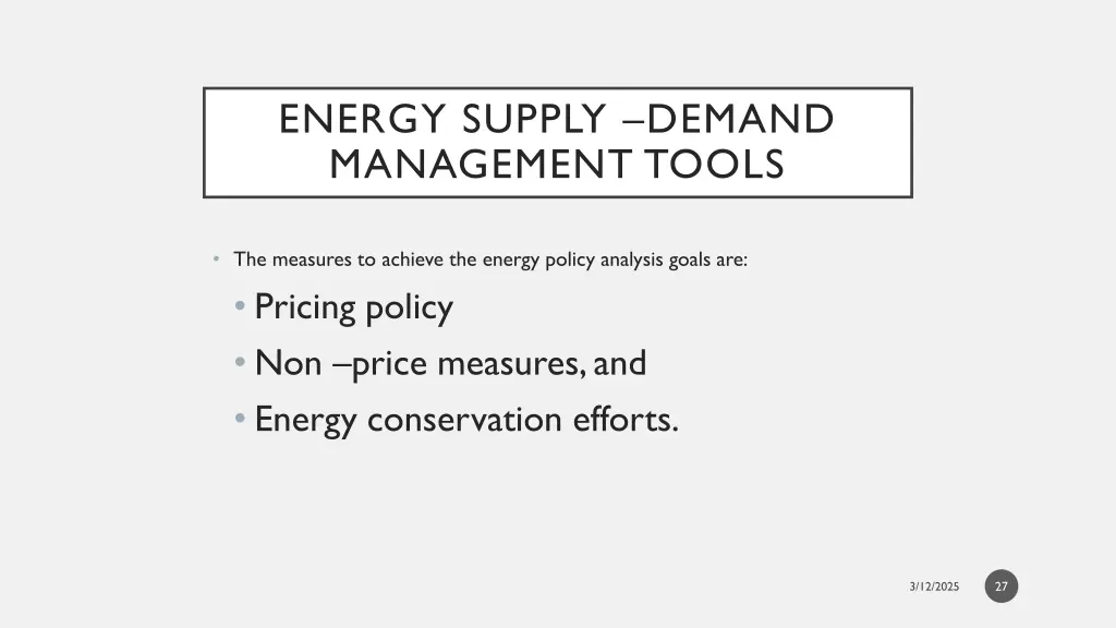 energy supply demand management tools 1