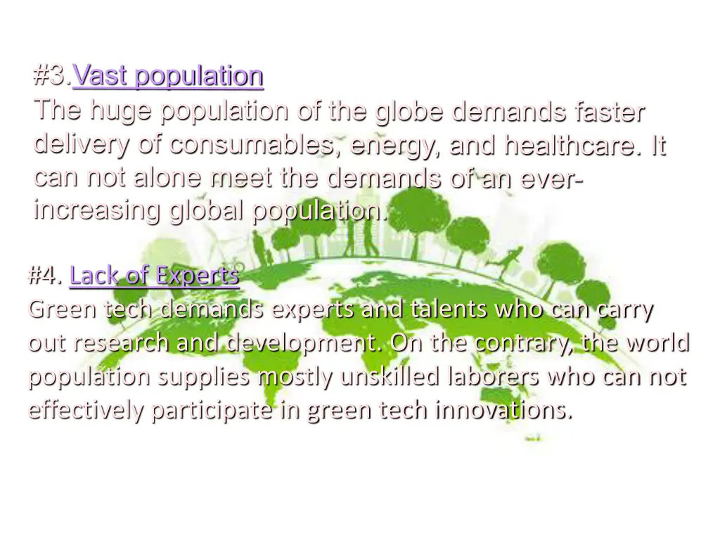 4 lack of experts green tech demands experts