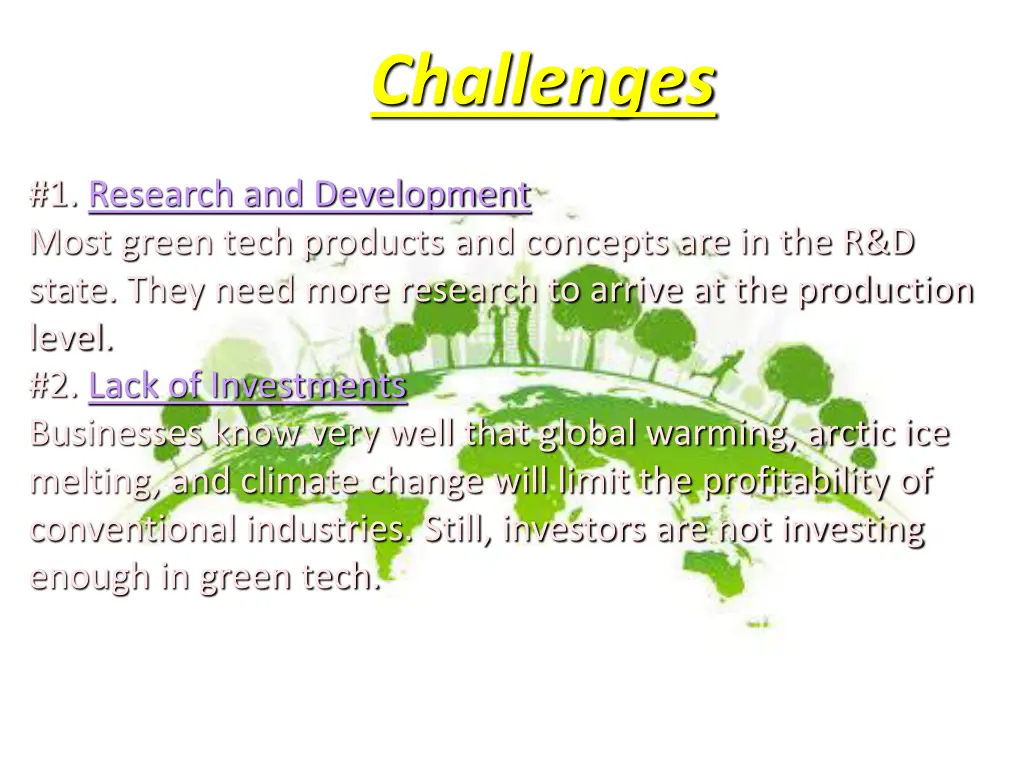 challenges
