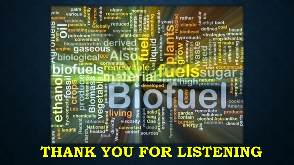 thank you for listening