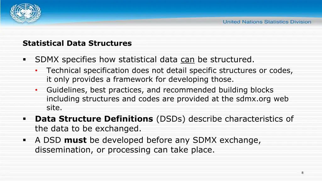 statistical data structures