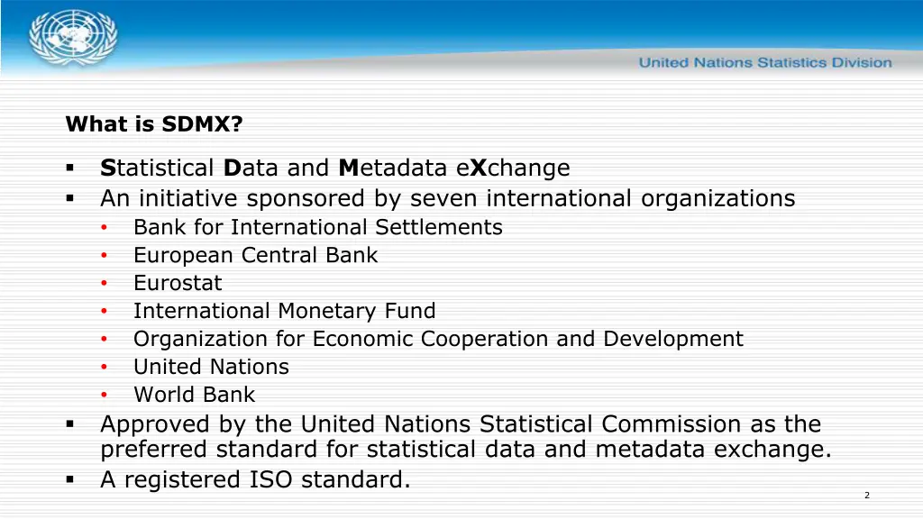 what is sdmx