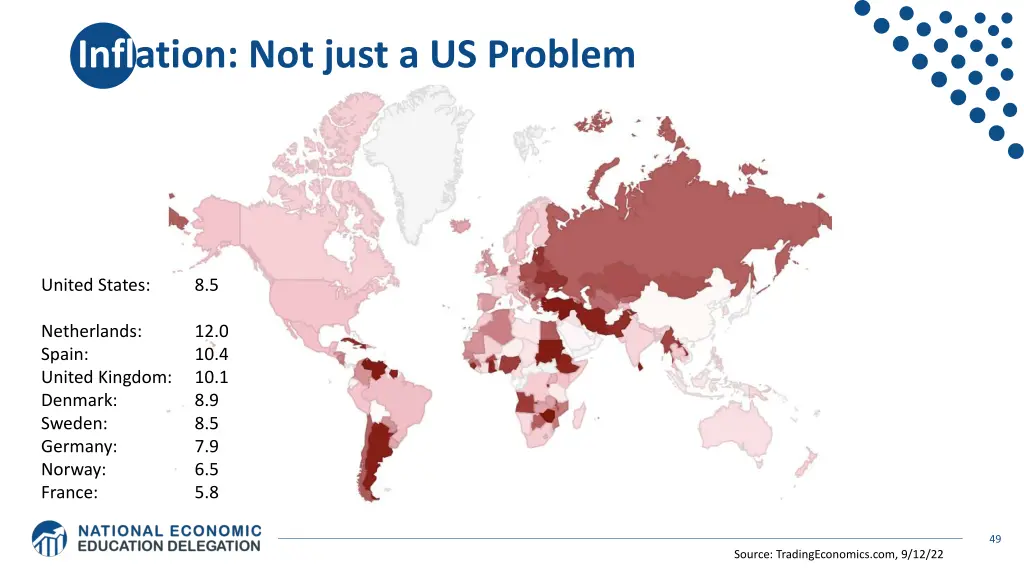inflation not just a us problem